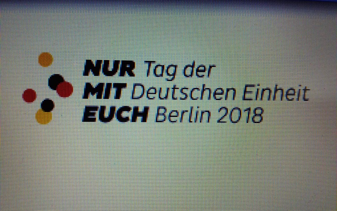 Nur mit Euch?! – Gedankensplitter zum Tag der Deutschen Einheit 2018