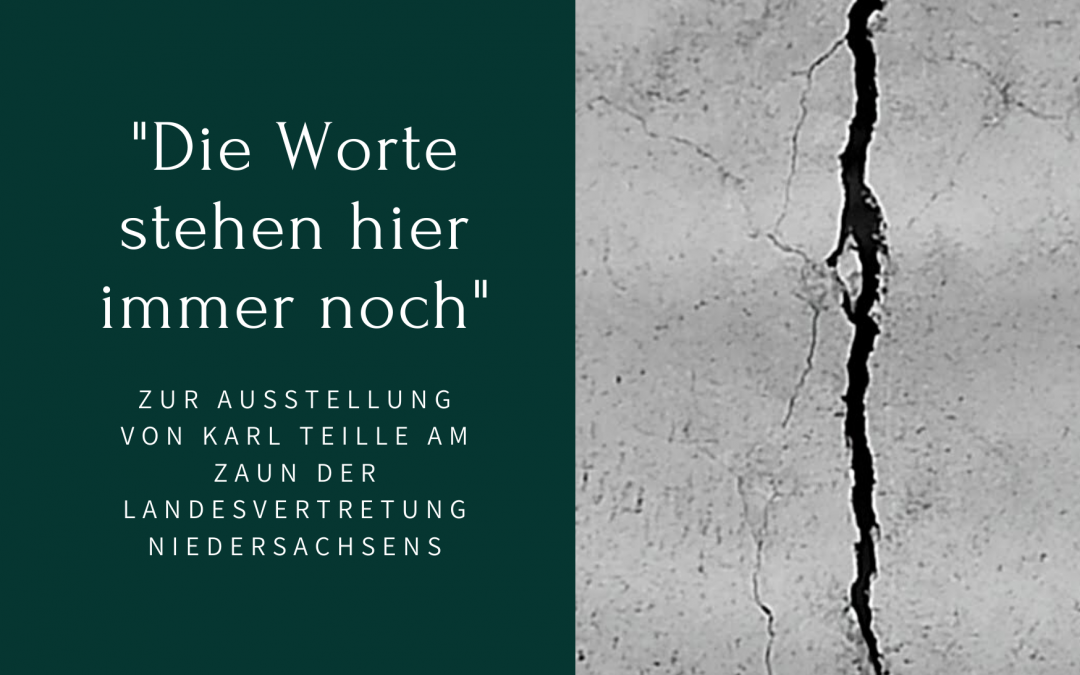 „Die Worte stehen hier immer noch“