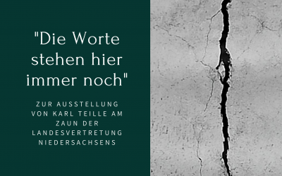 „Die Worte stehen hier immer noch“