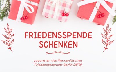 Friedensspende schenken